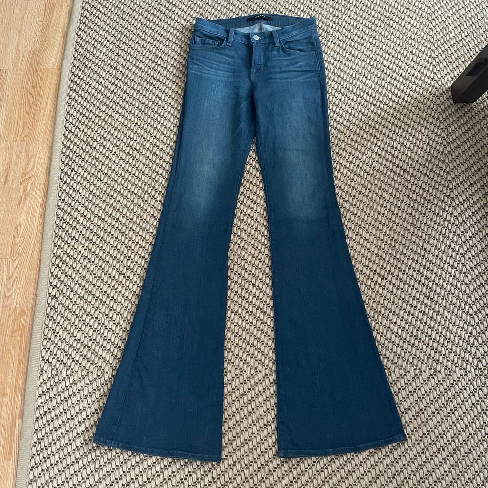 J Brand Bell Bottom Jeans in Delirium